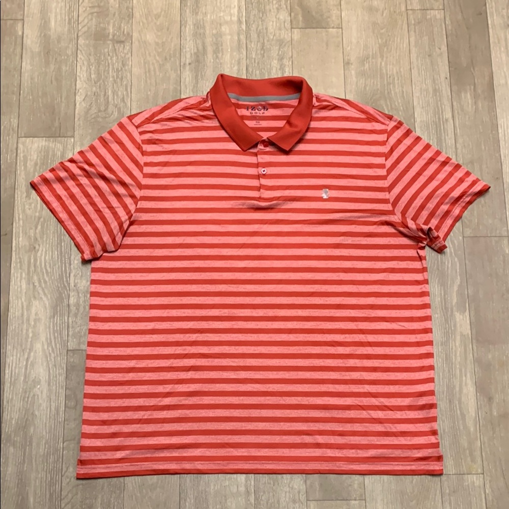 Mens‎ IZOD Golf Polo Stretch Stripe Performance Shirt